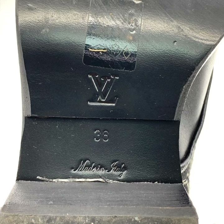 Louis Vuitton Louis Vuitton Metropolis Black Monogram Mid-Calf Boots Size US 7 / IT 37 - 7 Thumbnail