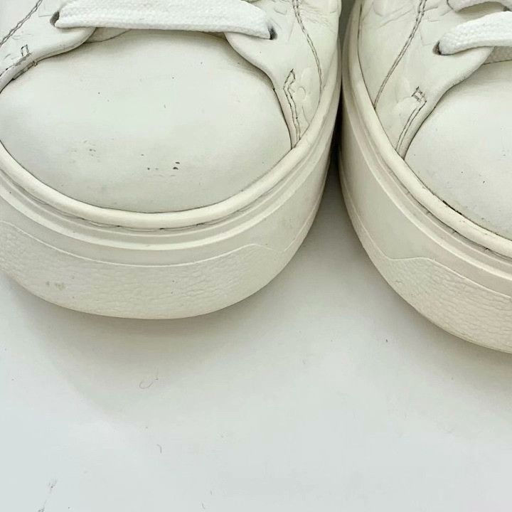 Louis Vuitton Louis Vuitton Time Out White Logo Sneakers Size US 5 / IT 35 - 9 Thumbnail