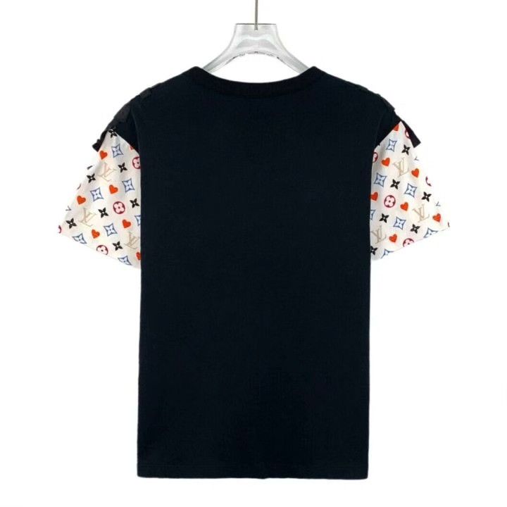 Louis Vuitton Louis Vuitton Logo Heart Print Cotton T-shirt Size XS / US 0-2 / IT 36-38 - 2 Thumbnail