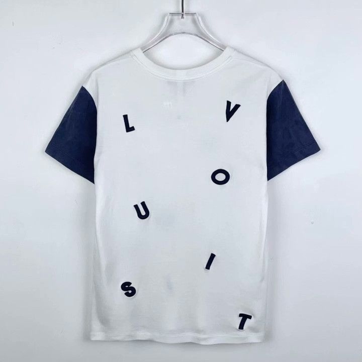 Louis Vuitton Louis Vuitton Logo Embroidery Colorblock Cotton T-shirt Size XS / US 0-2 / IT 36-38 - 2 Thumbnail