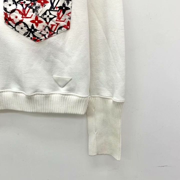 Louis Vuitton Louis Vuitton Monogram Patchwork Cotton Sweatshirt Size XS / US 0-2 / IT 36-38 - 5 Thumbnail