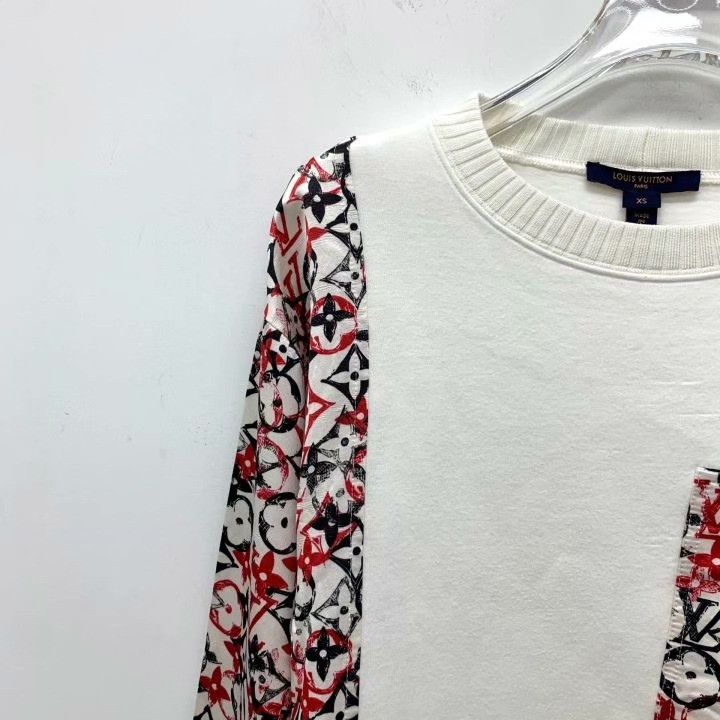 Louis Vuitton Louis Vuitton Monogram Patchwork Cotton Sweatshirt Size XS / US 0-2 / IT 36-38 - 3 Thumbnail
