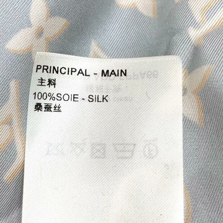 Louis Vuitton Louis Vuitton 2023 Light Blue Monogram Silk Shorts Size 36" / US 14 / IT 50 - 8 Thumbnail