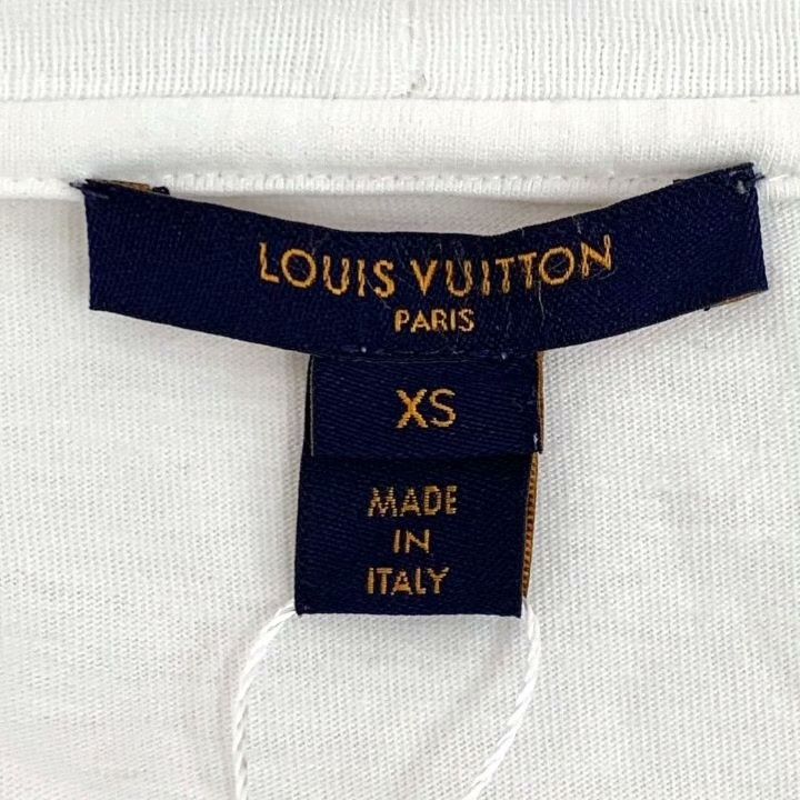 Louis Vuitton Louis Vuitton White Logo Chain T-Shirt Size XS / US 0-2 / IT 36-38 - 6 Thumbnail