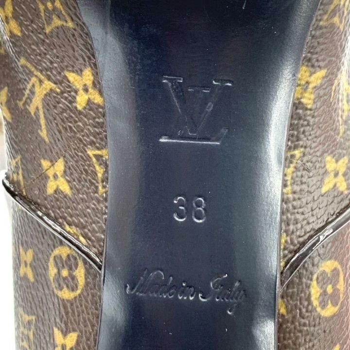 Louis Vuitton Louis Vuitton Monogram Block Heel Knee-High Boots Size US 7 / IT 37 - 6 Thumbnail