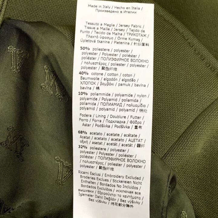 Max Mara Maxmara Dark Green Cotton Zip Jacket Size M / US 6-8 / IT 42-44 - 8 Thumbnail
