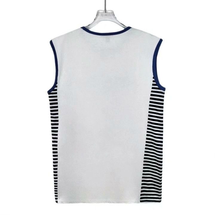 Louis Vuitton Louis Vuitton 2023 White Logo Embroidered Tank Size M / US 6-8 / IT 42-44 - 2 Thumbnail