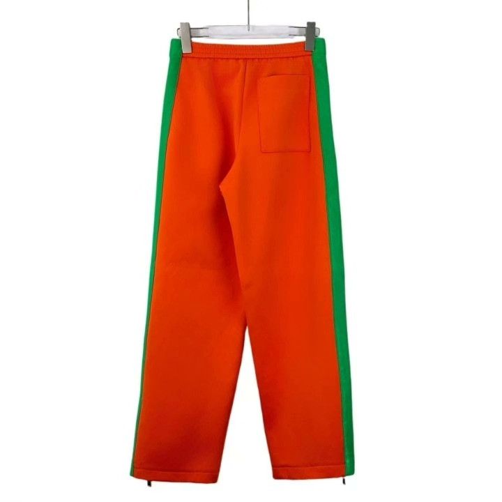 Louis Vuitton Louis Vuitton Red Logo Casual Wide-Leg Pants Size 34" / US 12 / IT 48 - 2 Thumbnail
