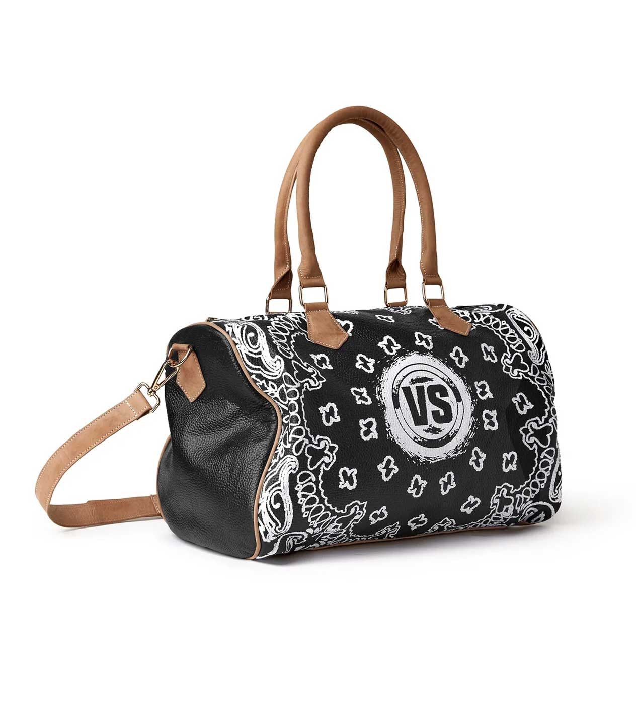 Vale Forever VS Leather Duffle Bag Black Size ONE SIZE - 3 Thumbnail