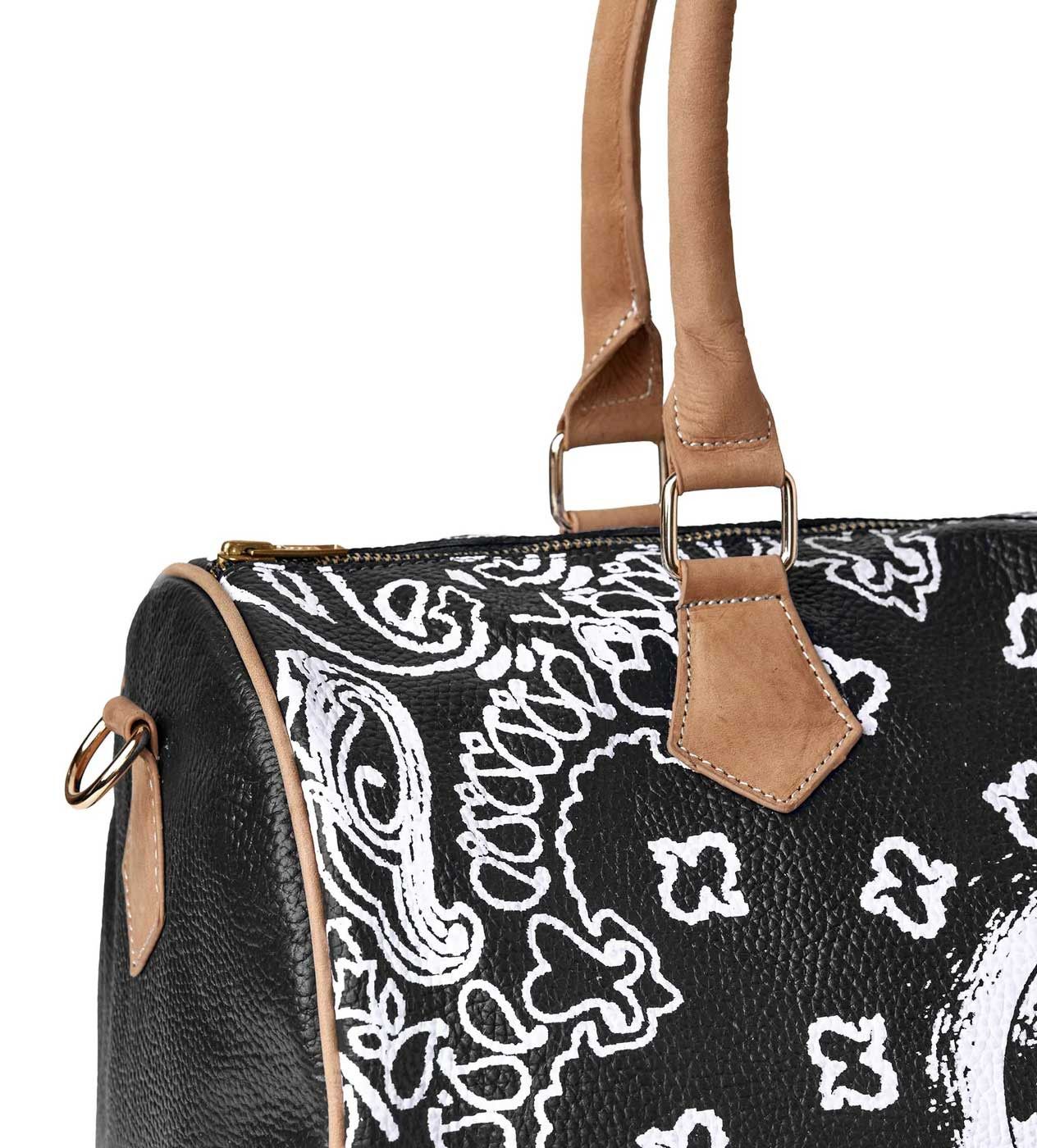 Vale Forever VS Leather Duffle Bag Black Size ONE SIZE - 4 Thumbnail