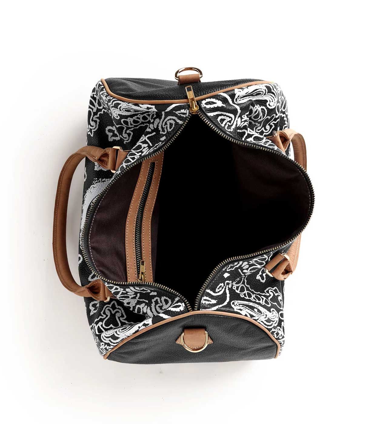 Vale Forever VS Leather Duffle Bag Black Size ONE SIZE - 2 Thumbnail