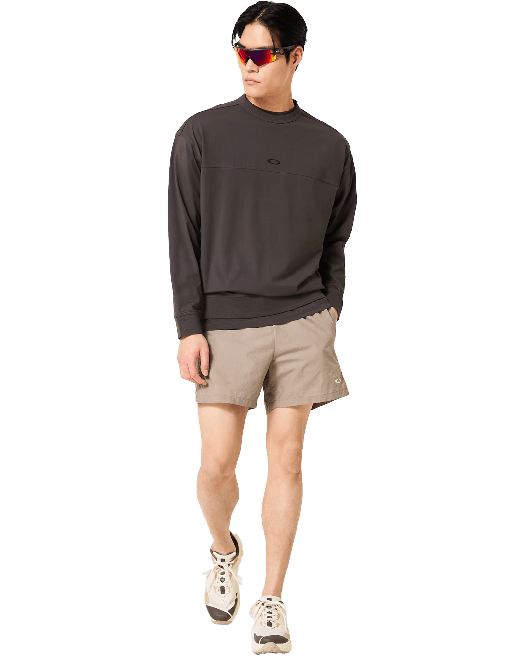 Oakley New Retro Fleece L/S Crew 1.0 Shadow/Black Size US L / EU 52-54 / 3 - 4 Thumbnail