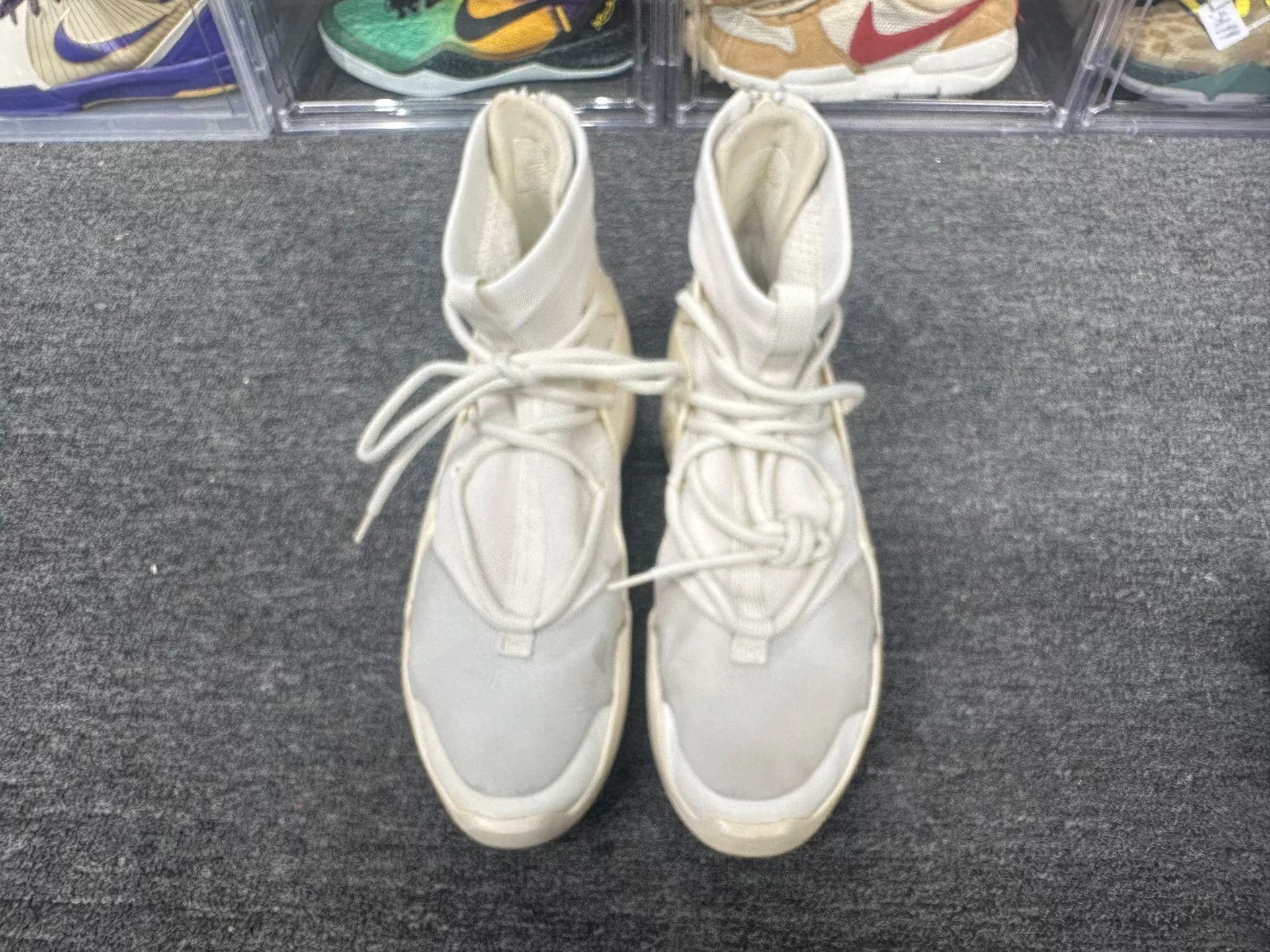 Fear of God Fear of God Retro White Hitop Sneakers 11 Men Size US 11 / EU 44 - 4 Thumbnail