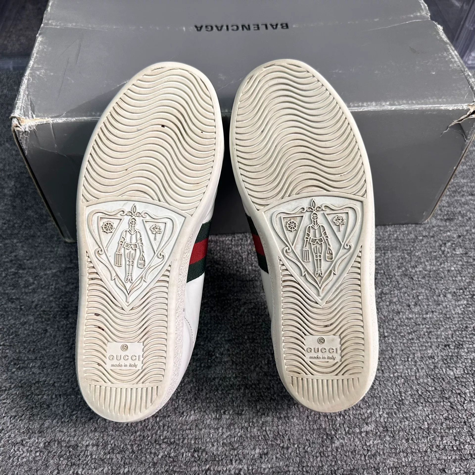 Gucci Gucci Retro White Lowtop Sneakers us_6 Women Size US 6 / IT 36 - 6 Thumbnail