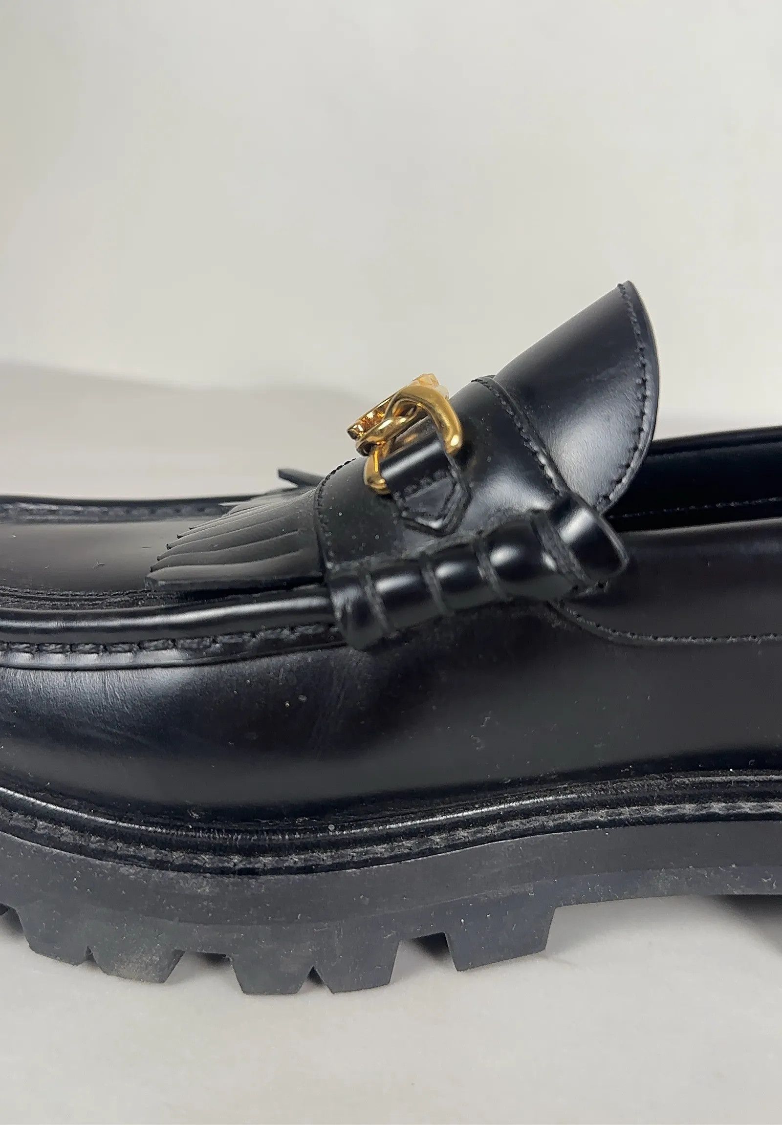 Celine Celine Margaret Loafer Triomphe Chain Loafers Size US 9 / IT 39 - 12 Thumbnail