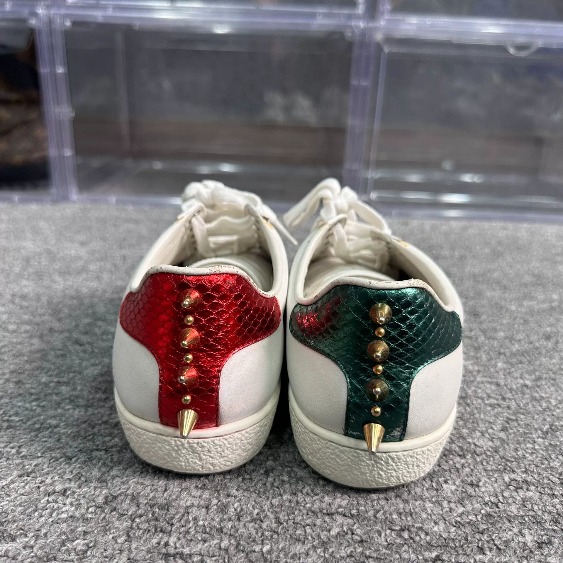 Gucci Gucci White Lowtop Sneakers us_6 Women Size US 6 / IT 36 - 5 Thumbnail