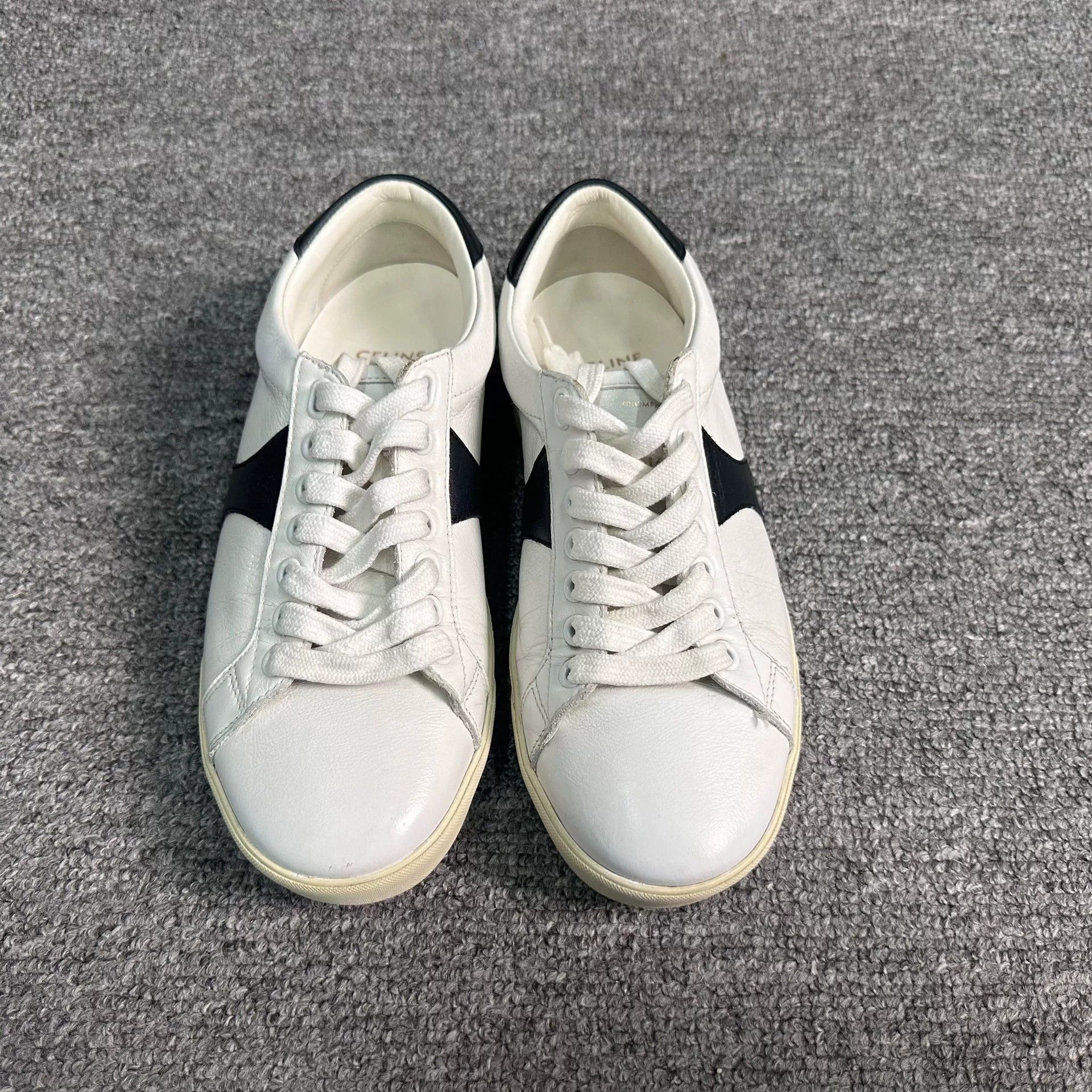 Celine Celine White Lowtop Sneakers us_5 Women Size US 5 / IT 35 - 4 Thumbnail