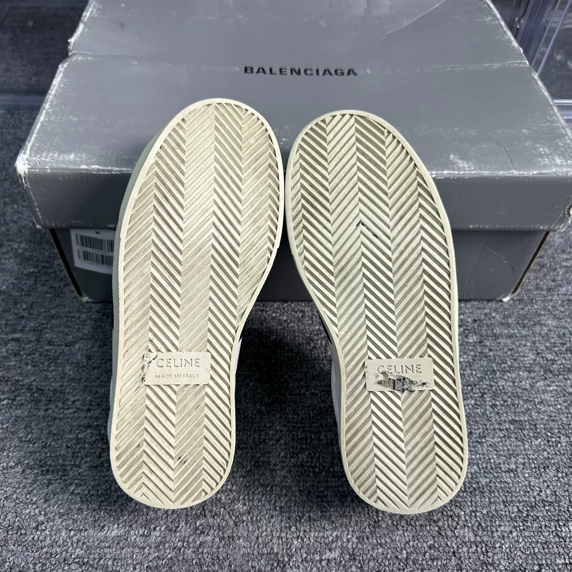 Celine Celine White Lowtop Sneakers us_5 Women Size US 5 / IT 35 - 6 Thumbnail