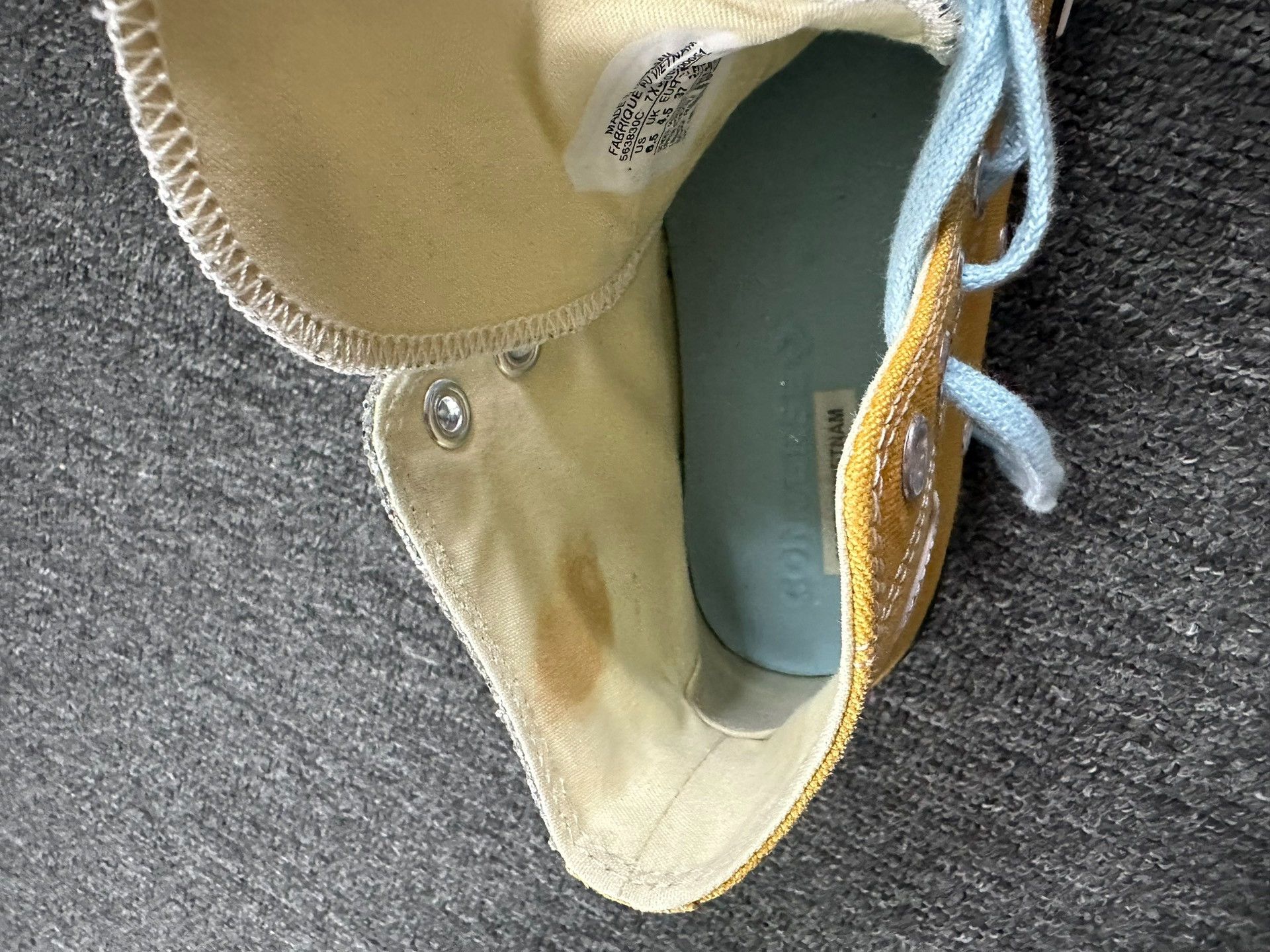 Converse Converse Yellow Lowtop Sneakers 5 Men Size US 5 / EU 37 - 7 Thumbnail