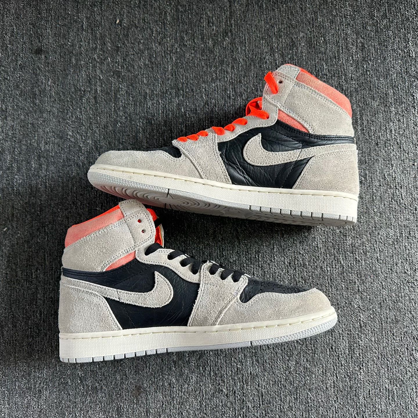Nike Nike AIR JORDAN Orange Hitop Sneakers 11 Men Size US 11 / EU 44 - 3 Thumbnail