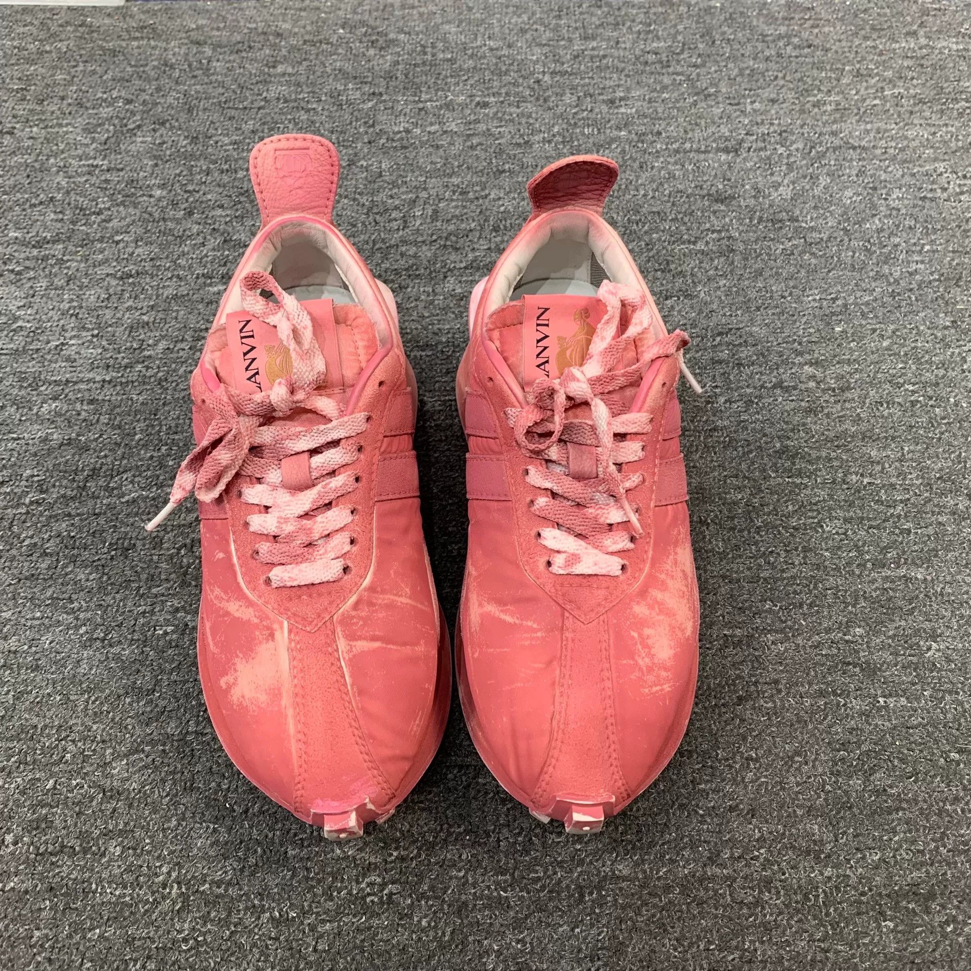 Lanvin Lanvin Retro Red Lowtop Sneakers 5 Men Size US 5 / EU 37 - 4 Thumbnail