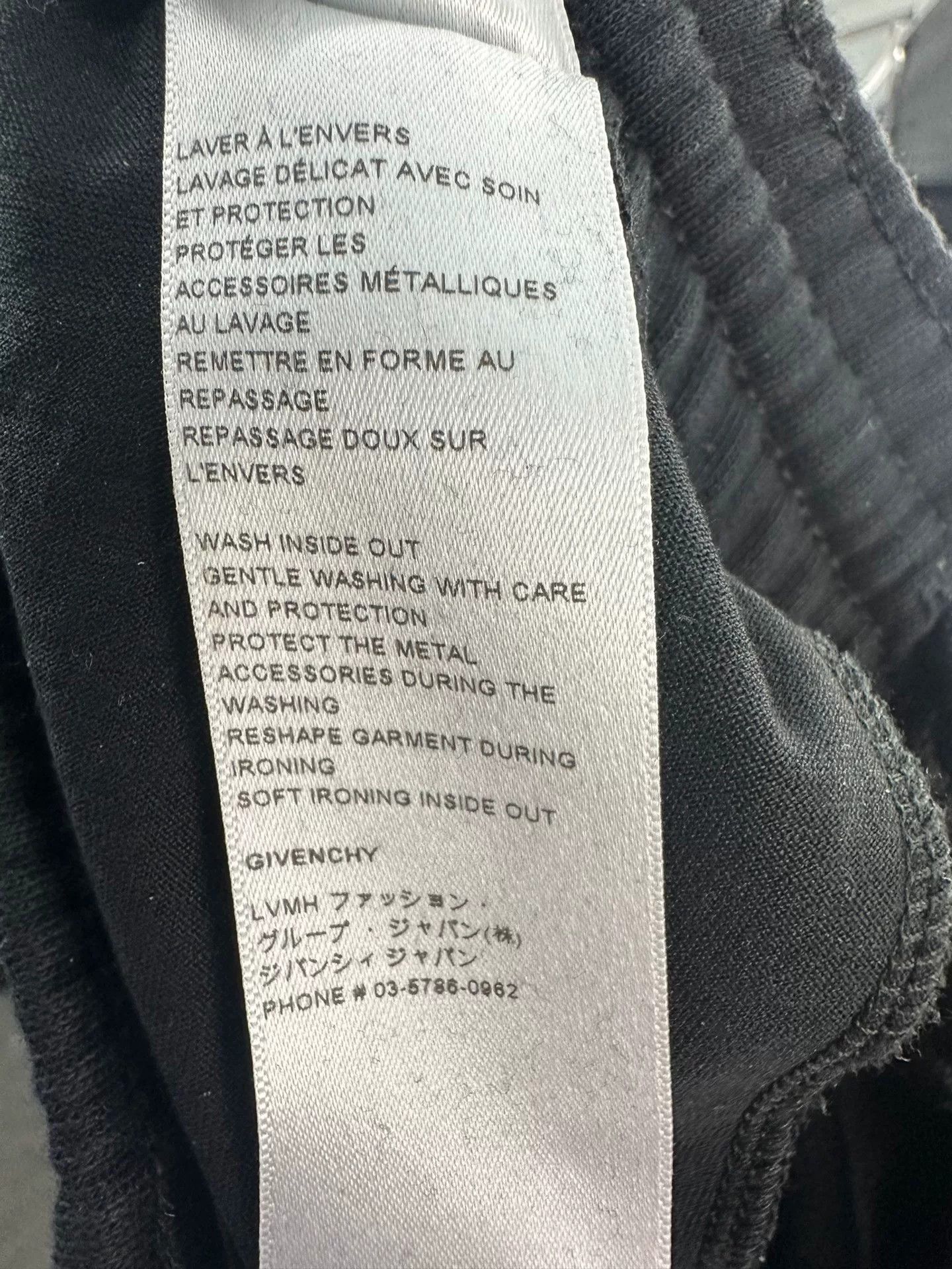 Givenchy Givenchy Black Casual Pants 30 Men Size US 30 / EU 46 - 4 Thumbnail