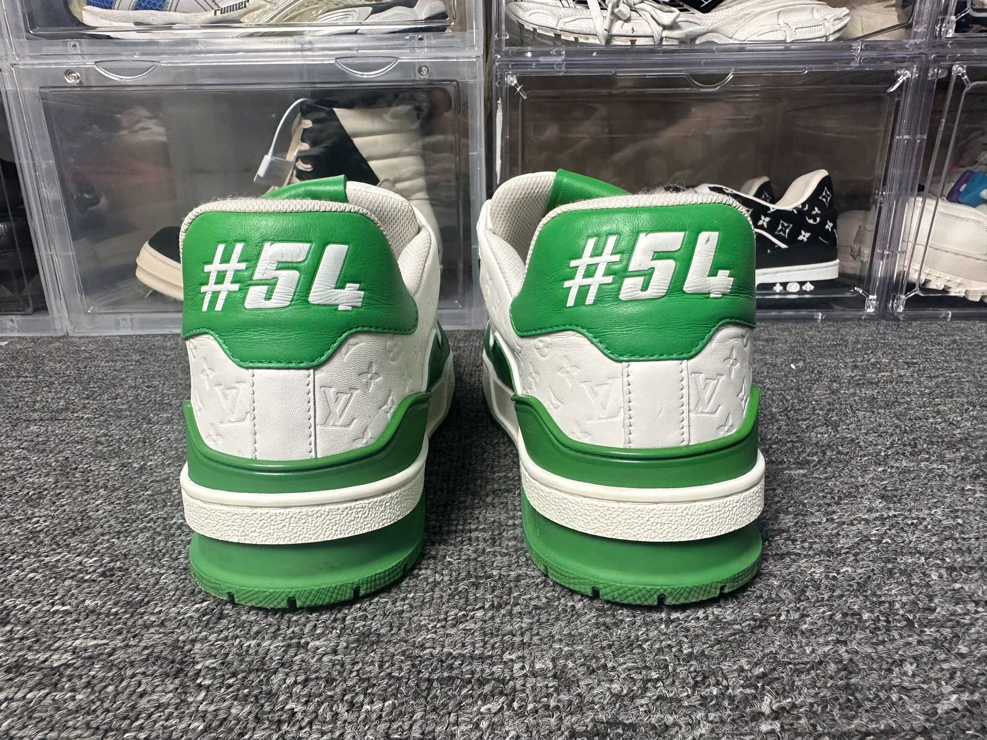 Louis Vuitton Louis Vuitton Training Green Lowtop Sneakers 8 Men Size US 8 / EU 41 - 5 Thumbnail
