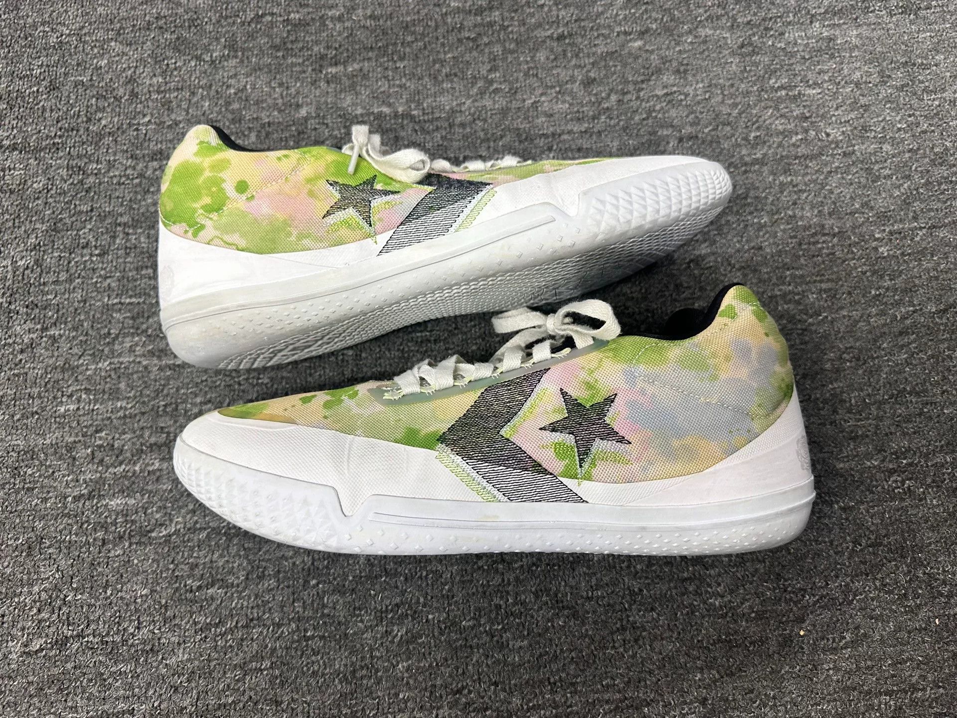 Converse Converse Basketball Green Lowtop Sneakers 13 Men Size US 13 / EU 46 - 2 Thumbnail