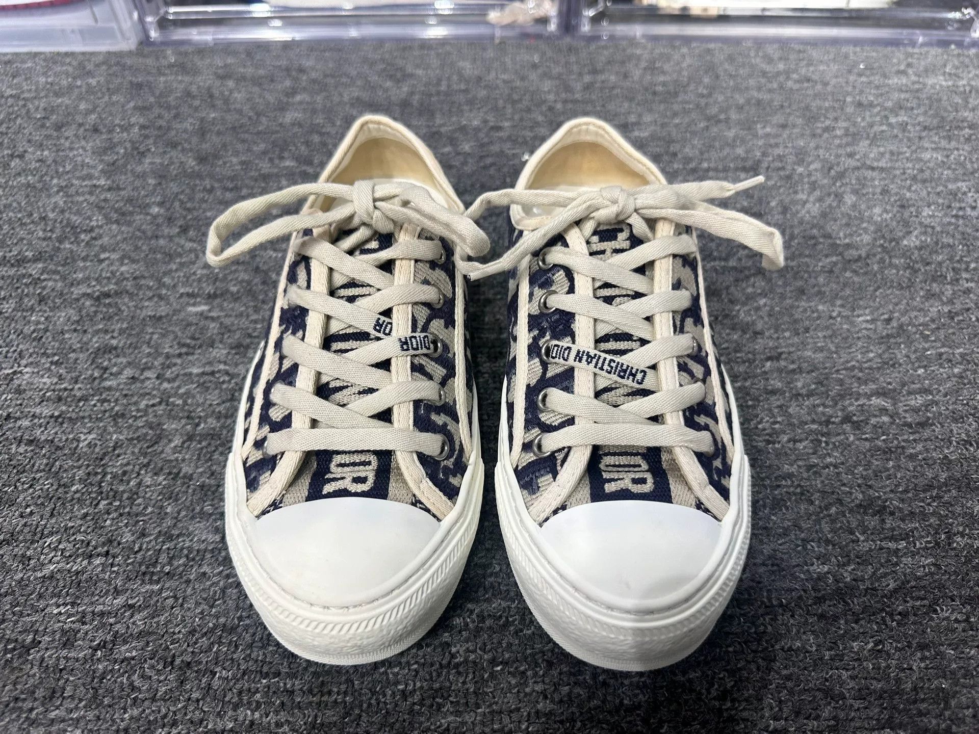 Dior Dior Retro Blue Lowtop Sneakers us_5 Women Size US 5 / IT 35 - 4 Thumbnail