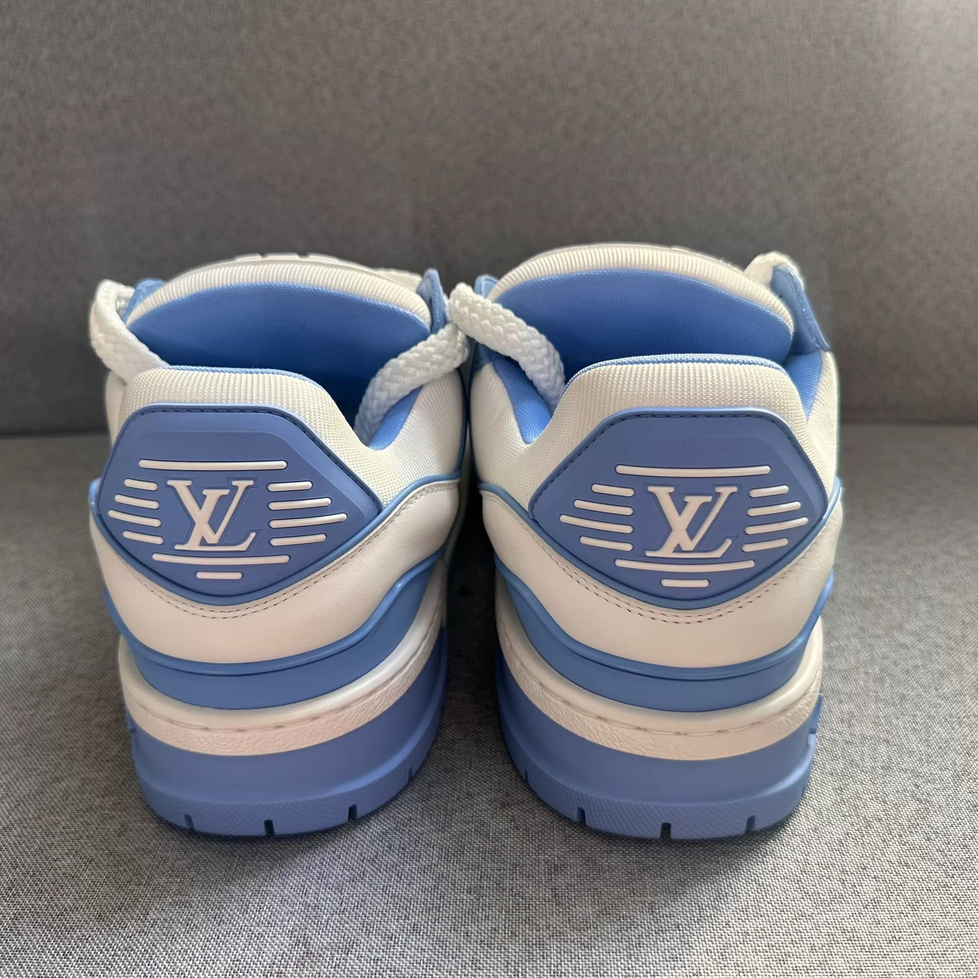 Louis Vuitton Louis Vuitton Training Blue Lowtop Sneakers 10 Men Size US 10 / EU 43 - 5 Thumbnail
