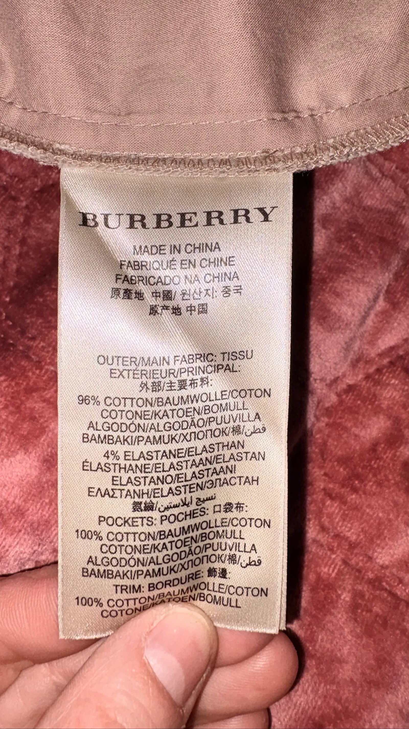 Burberry Burberry Brit Pants Size 27" / US 4 / IT 40 - 4 Thumbnail