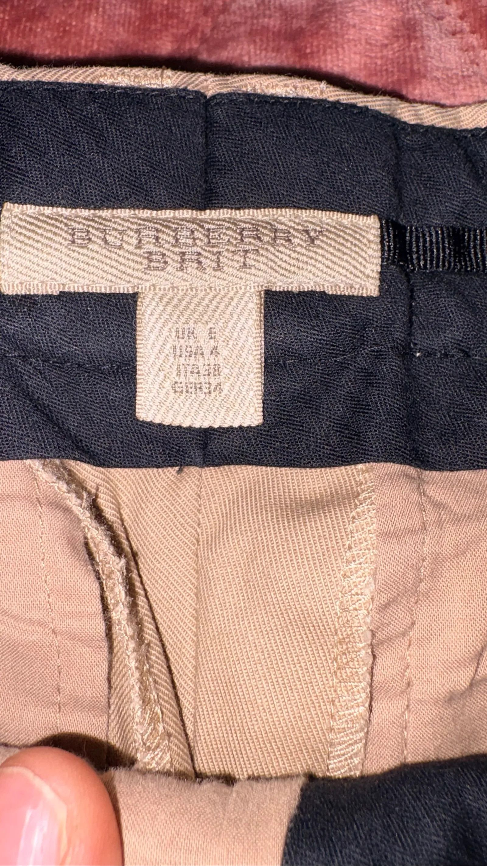 Burberry Burberry Brit Pants Size 27" / US 4 / IT 40 - 2 Thumbnail