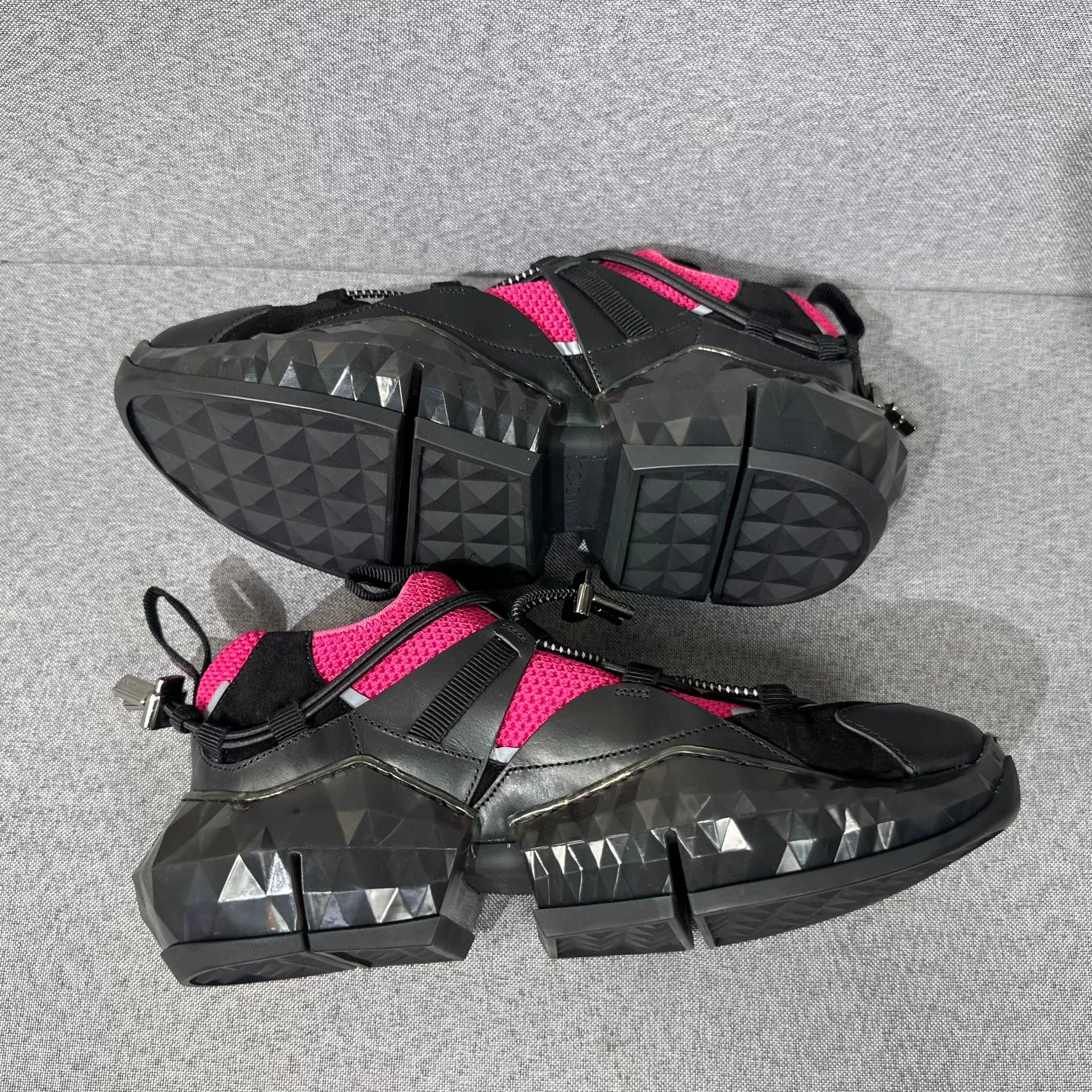 Jimmy Choo Jimmy Choo Casual Pink Lowtop Sneakers us_8 Women Size US 8 / IT 38 - 3 Thumbnail