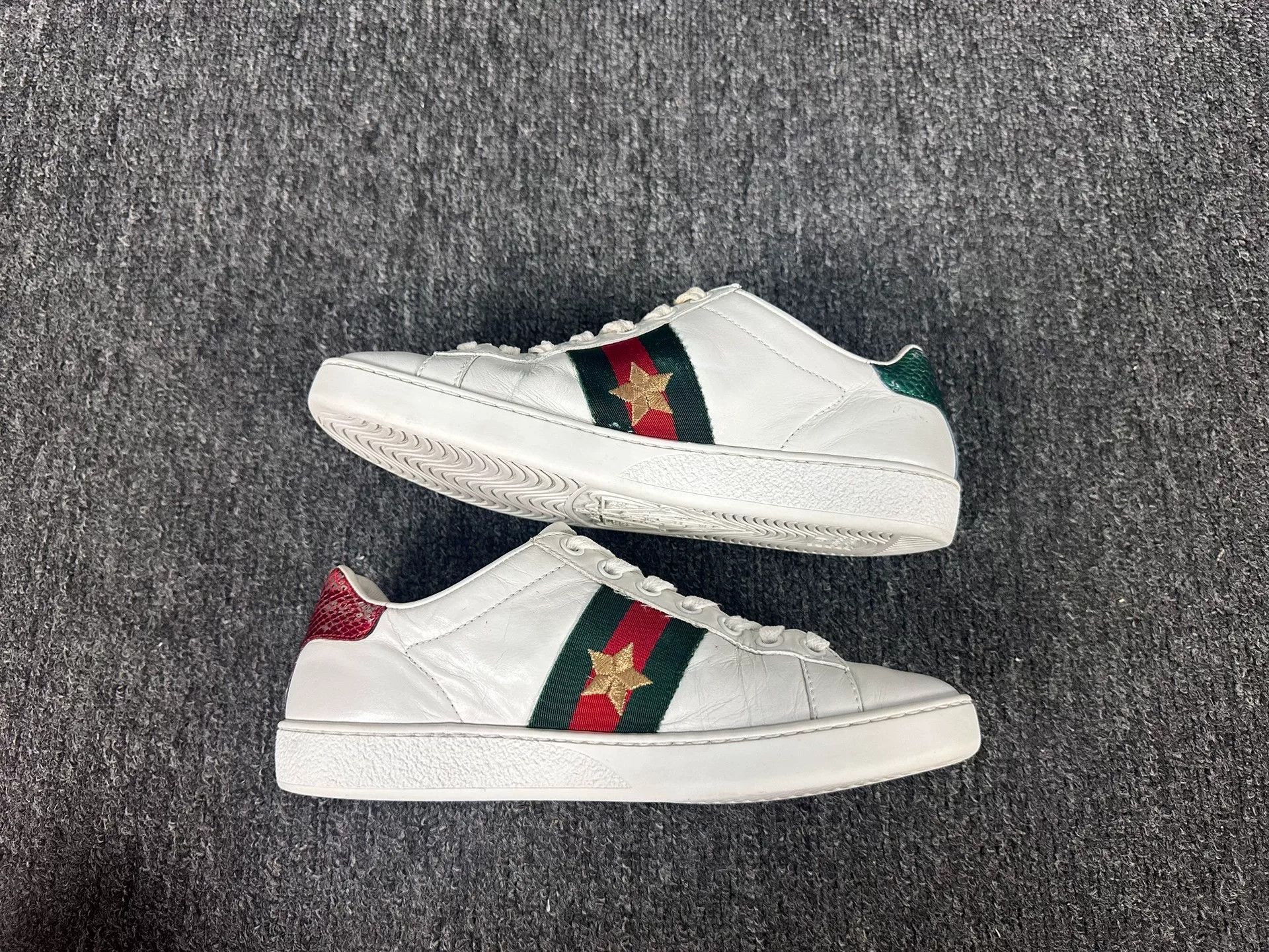 Gucci Gucci Embroidered Lowtop Sneakers it_34-5 Women Size US 4.5 / IT 34.5 - 3 Thumbnail