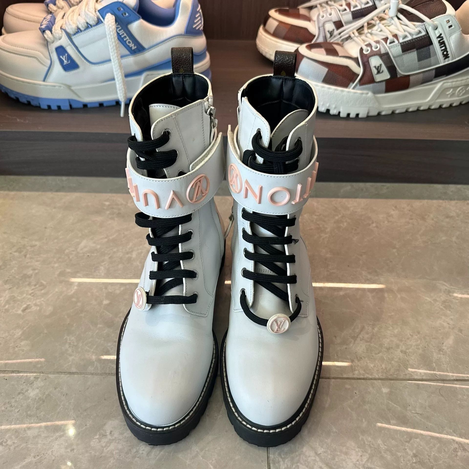 Louis Vuitton Louis Vuitton Pink Boots us_8 Women Size US 8 / IT 38 - 4 Thumbnail