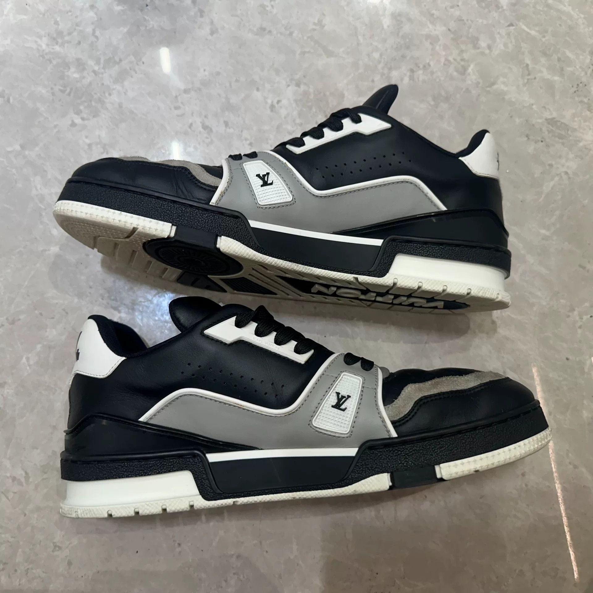 Louis Vuitton Louis Vuitton Training Gray Lowtop Sneakers 8 Men Size US 8 / EU 41 - 3 Thumbnail