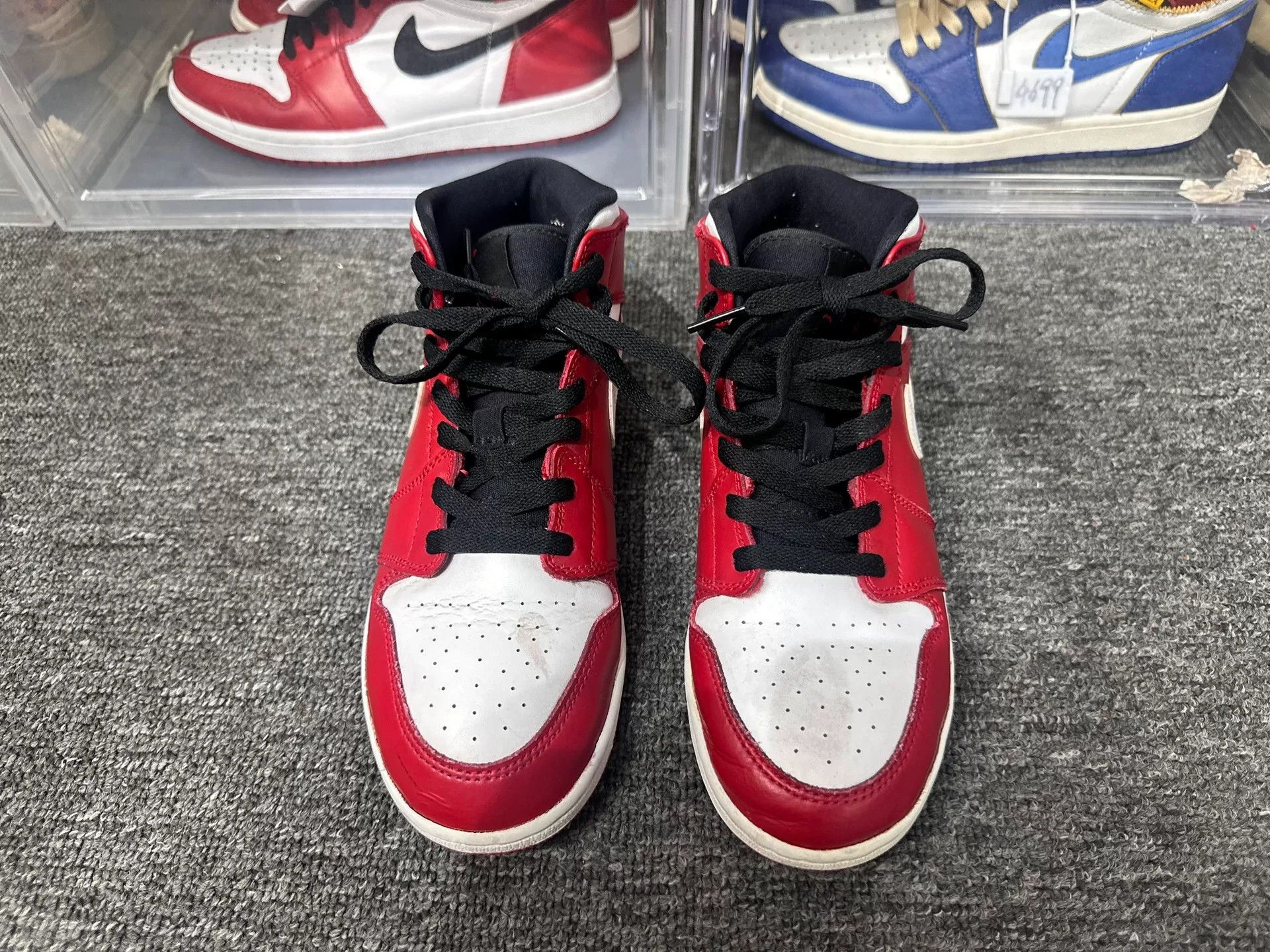 Nike Nike Red Lowtop Sneakers 5.5 Men Size US 5.5 / EU 38 - 4 Thumbnail
