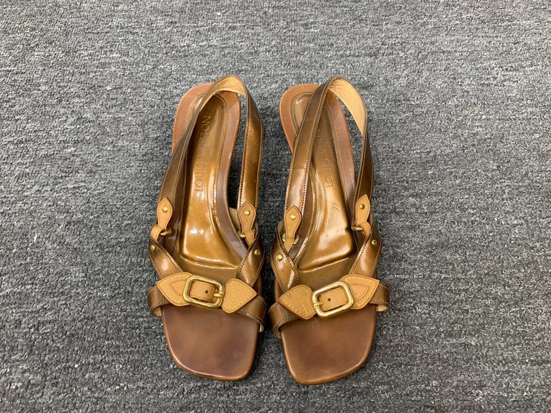 Louis Vuitton Louis Vuitton Sandals us_7 Women Size US 7 / IT 37 - 2 Thumbnail
