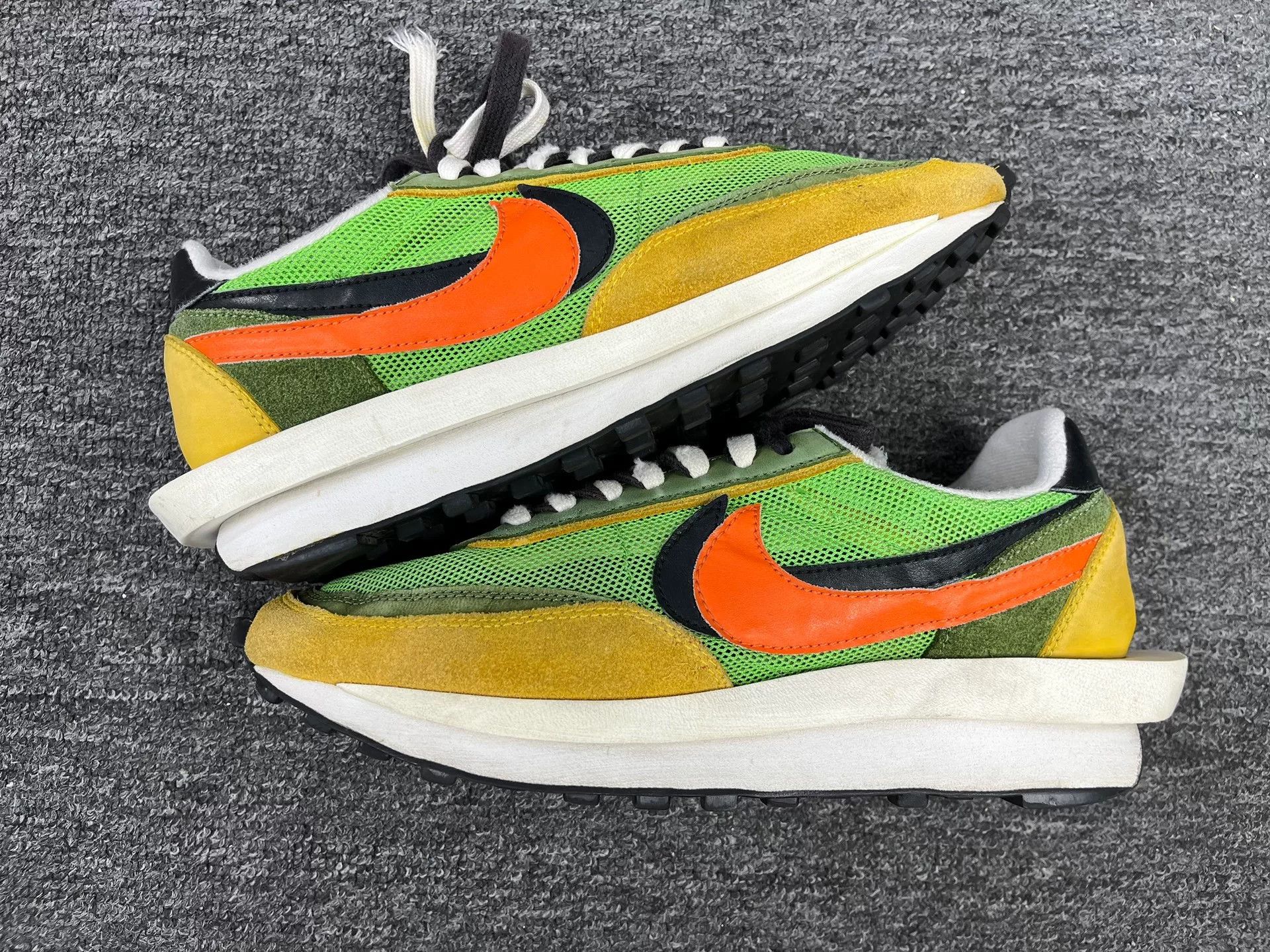 Sacai Sacai Yellow Lowtop Sneakers 10 Men Size US 10 / EU 43 - 2 Thumbnail