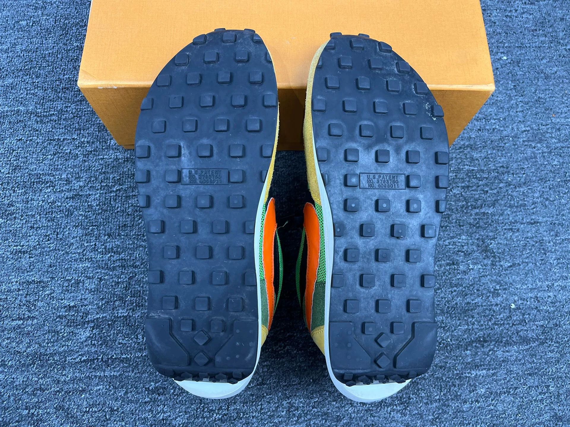 Sacai Sacai Yellow Lowtop Sneakers 10 Men Size US 10 / EU 43 - 6 Thumbnail
