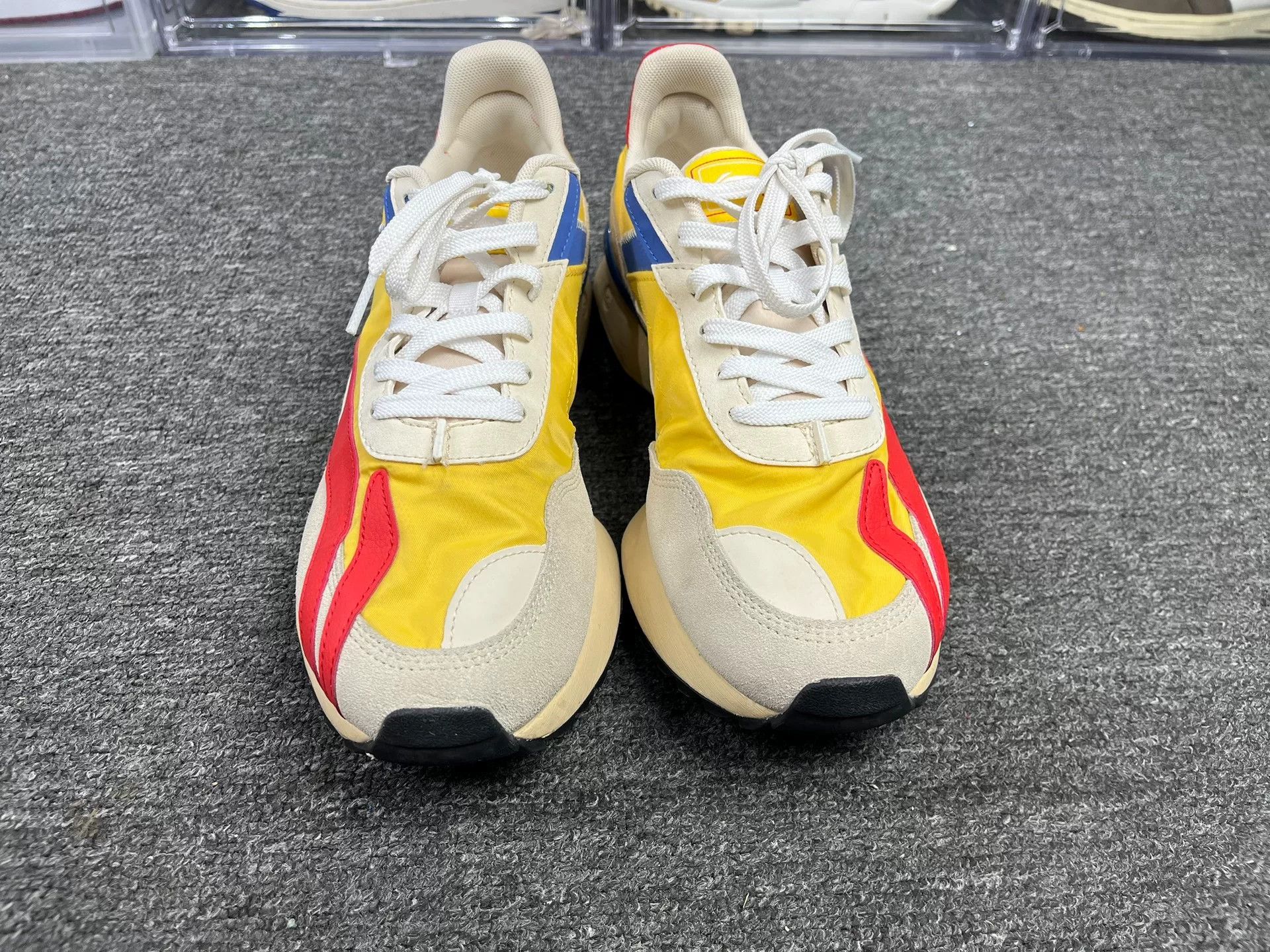 Li-Ning Li-Ning Casual Yellow Lowtop Sneakers 10 Men Size US 10 / EU 43 - 4 Thumbnail