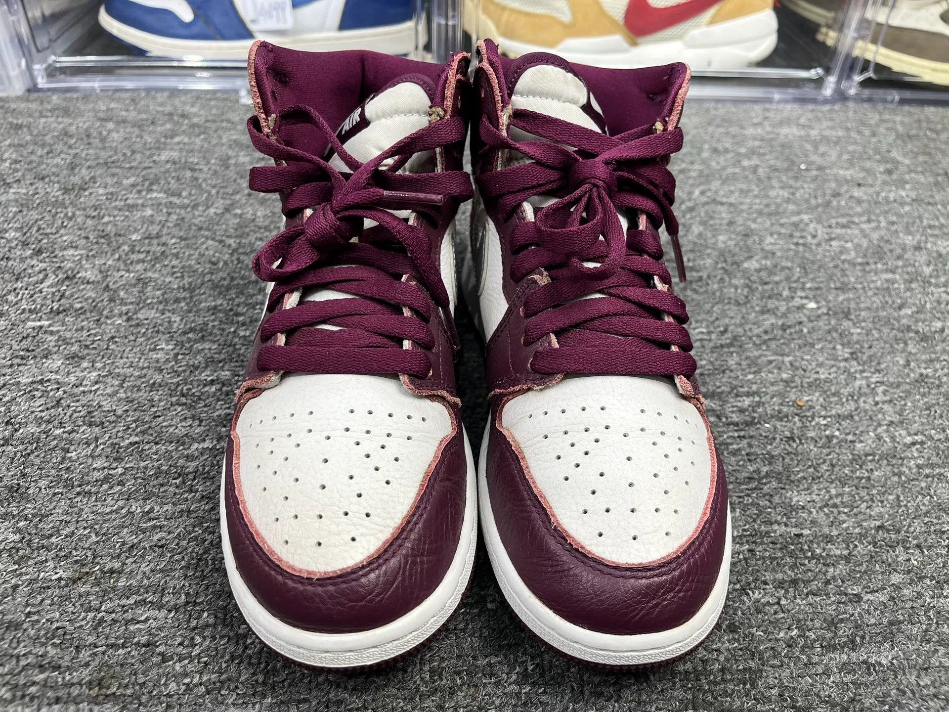 Nike Nike AIR JORDAN Red Lowtop Sneakers 5.5 Men Size US 5.5 / EU 38 - 4 Thumbnail