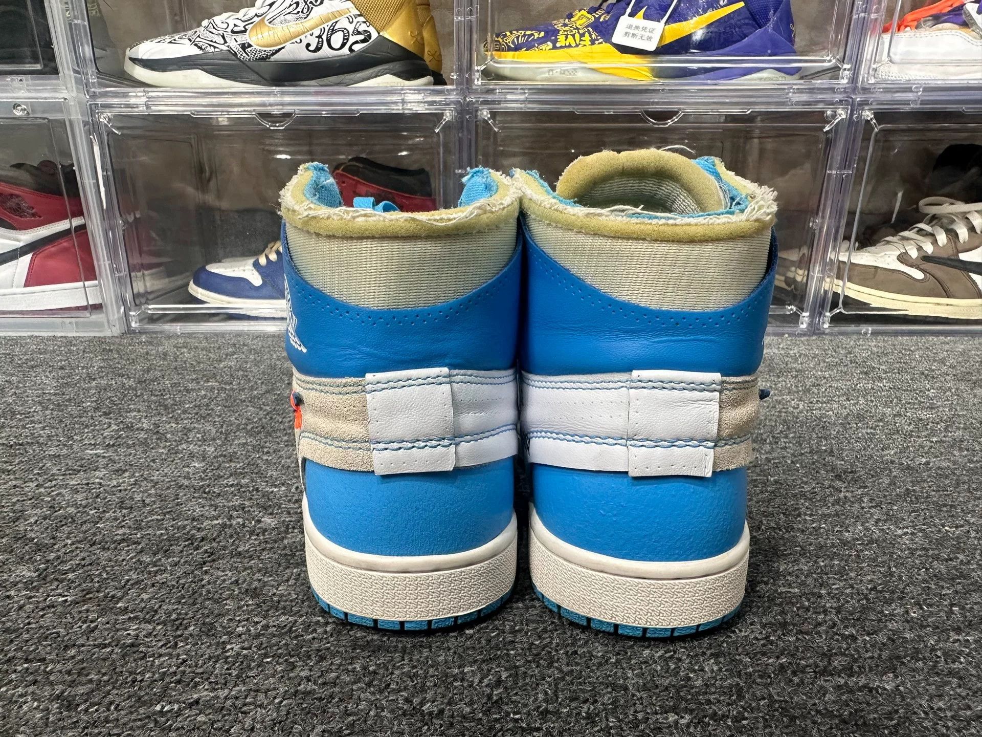Nike Nike AIR JORDAN Blue Lowtop Sneakers 7 Men Size US 7 / EU 40 - 5 Thumbnail