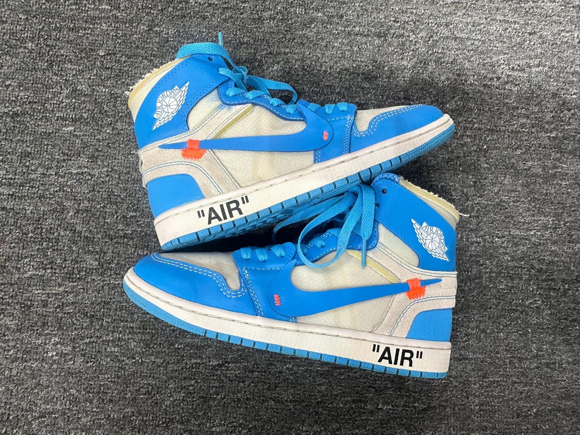 Nike Nike AIR JORDAN Blue Lowtop Sneakers 7 Men Size US 7 / EU 40 - 2 Thumbnail
