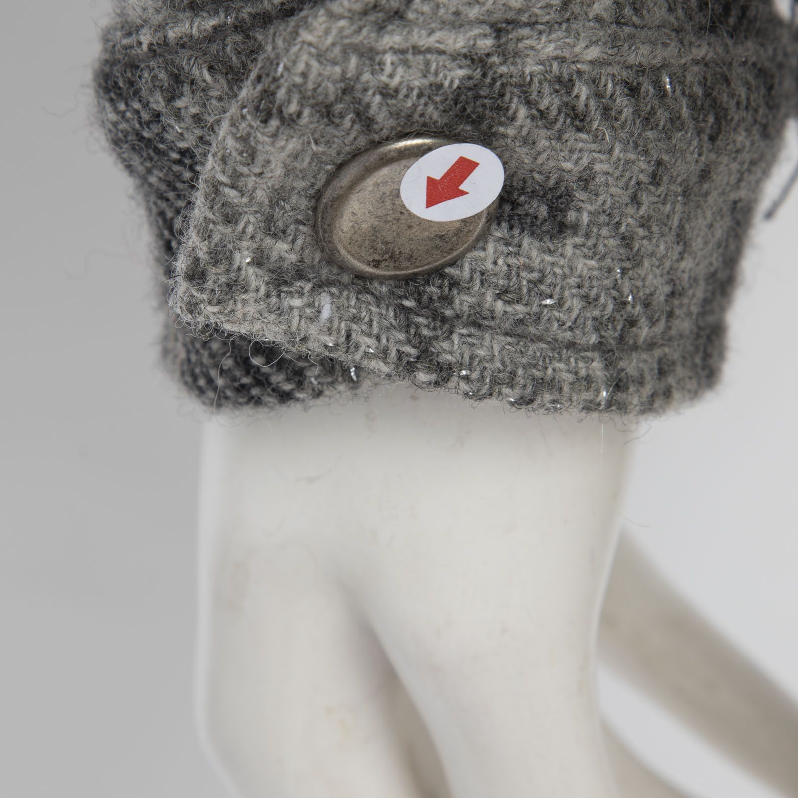 Marithe + Francois Girbaud Grey Wool Tartan Jacket Size L / US 10 / IT 46 - 6 Thumbnail