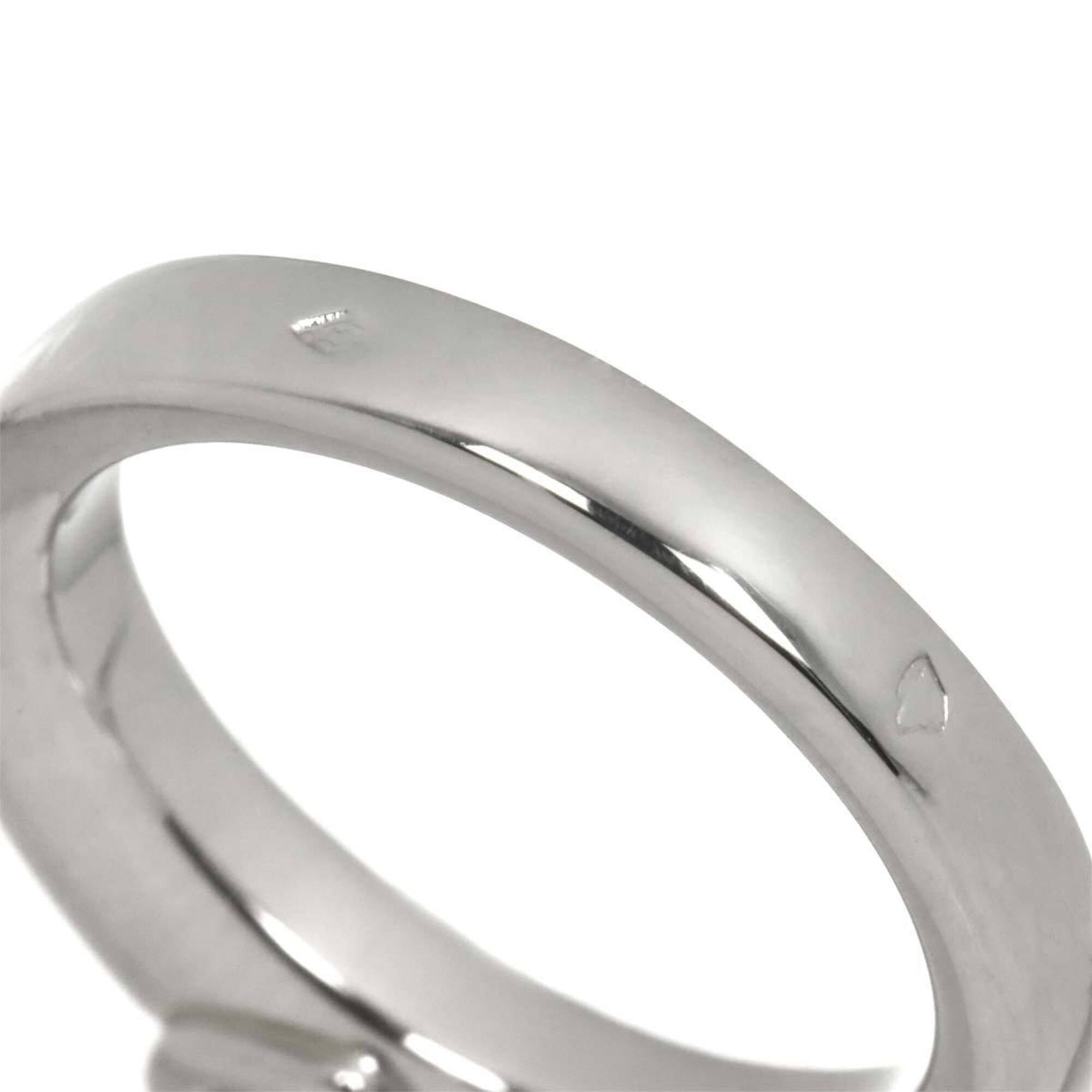 Cartier Cartier C de Solitaire Diamond Ring, 0.23ct E VVS1, Size 47, Platinum. Size ONE SIZE - 5 Thumbnail