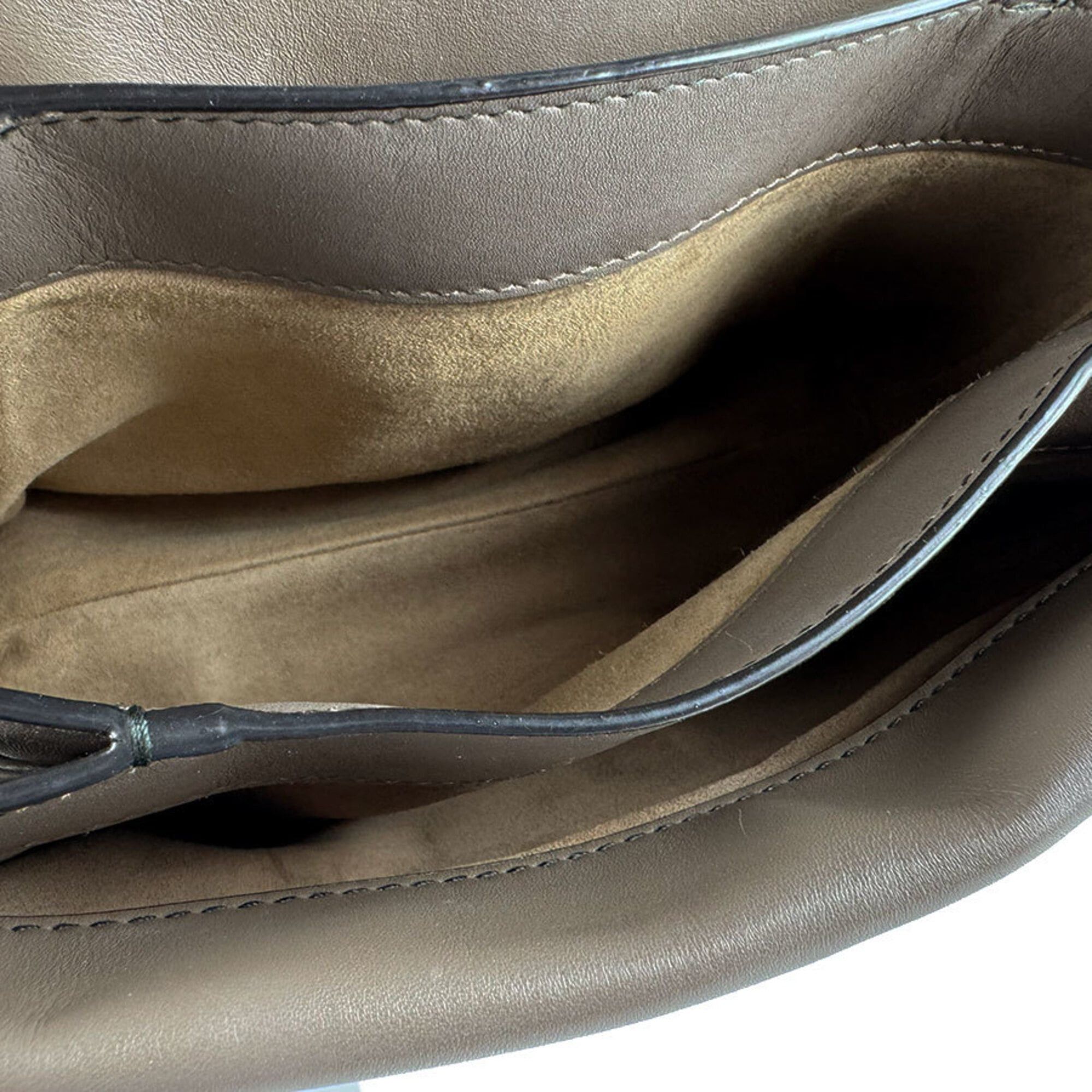 Bottega Veneta Bottega Veneta handbag/shoulder bag, Intrecciato, Small Piazza, leather, greige, women's, z9356 Size ONE SIZE - 5 Thumbnail