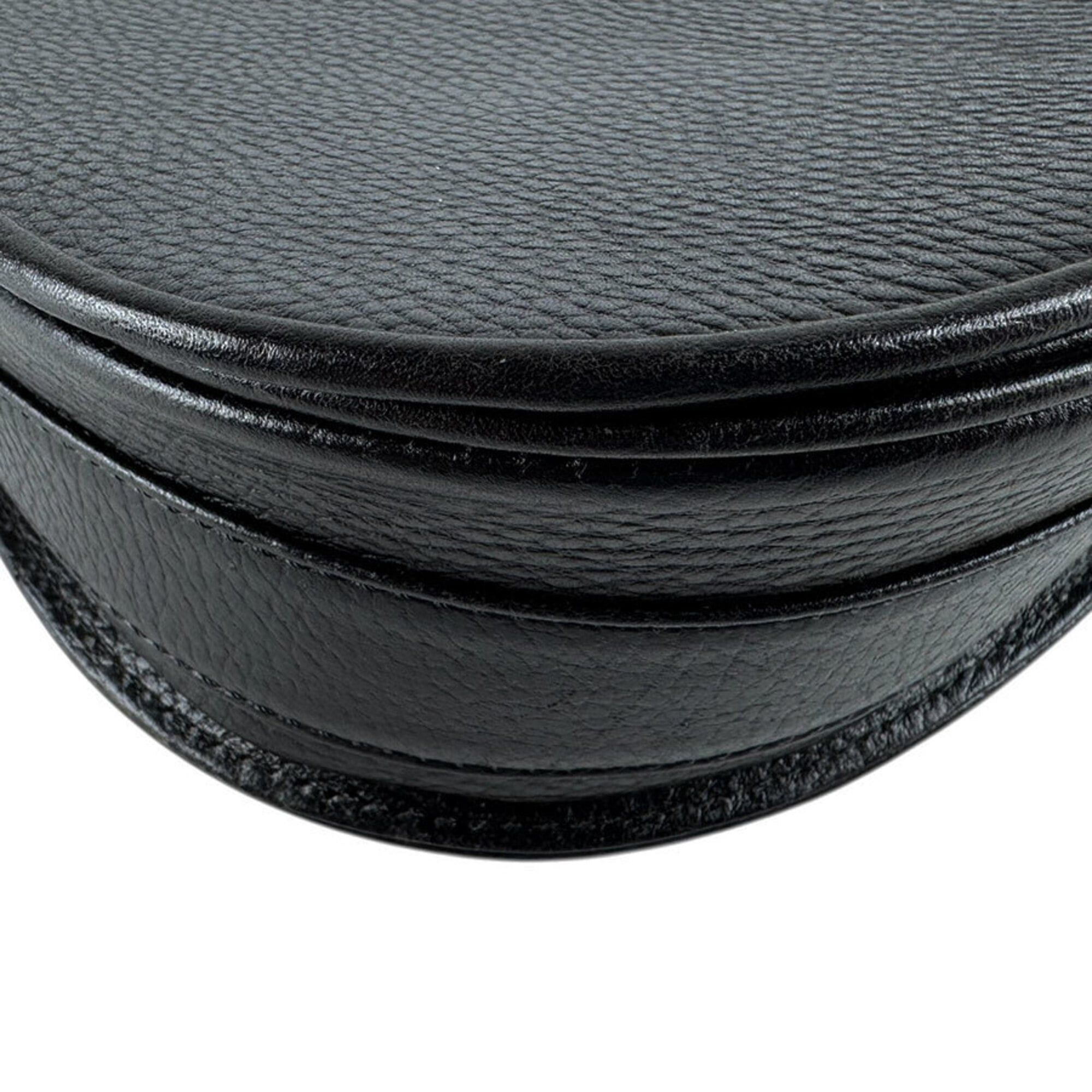 Cartier Cartier shoulder bag, Must line, leather, black and gold, women's, z9344 Size ONE SIZE - 9 Thumbnail