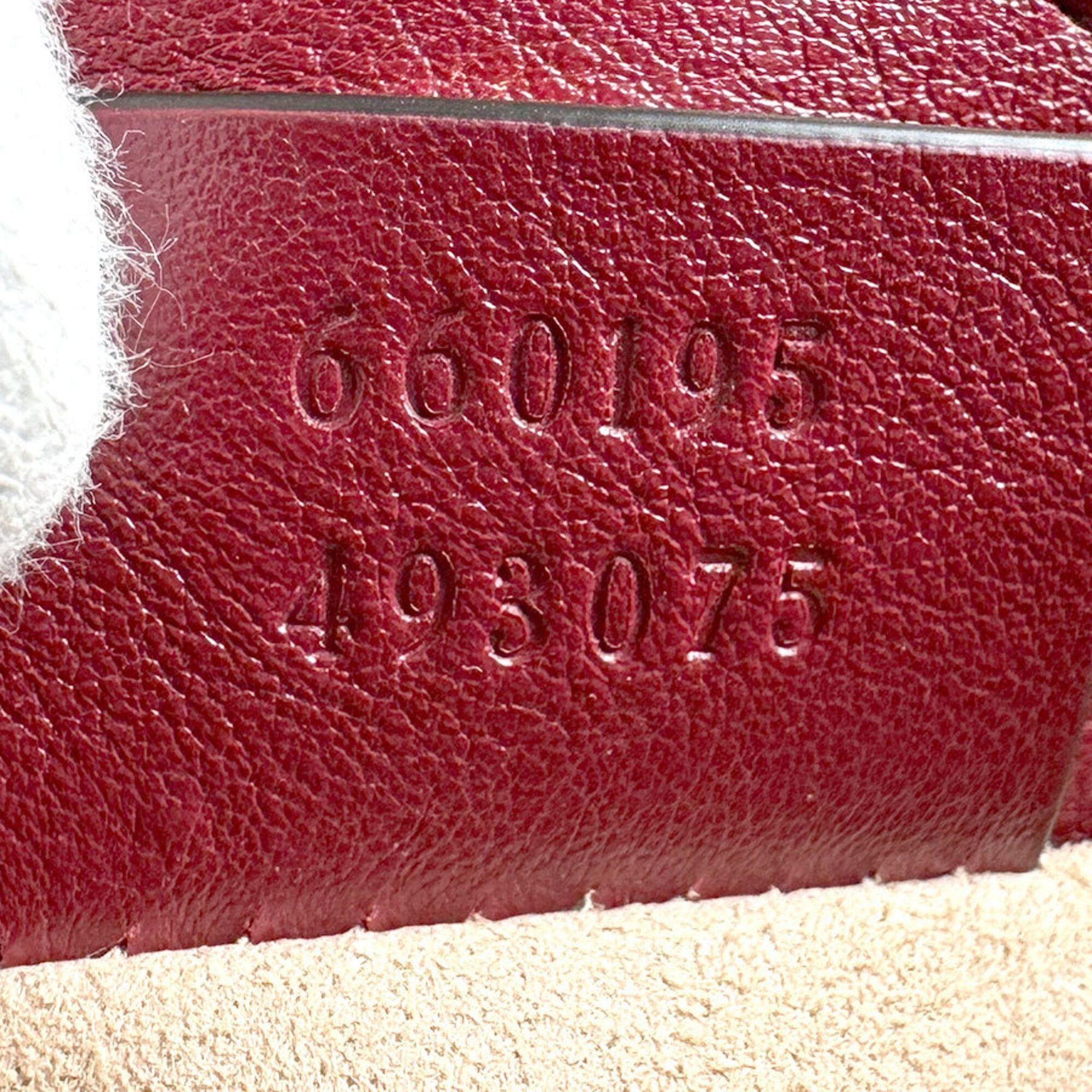 Gucci Gucci Handbag Shoulder Bag Bamboo Diana Small Tote Leather Red Women's 660195 z9306 Size ONE SIZE - 14 Thumbnail
