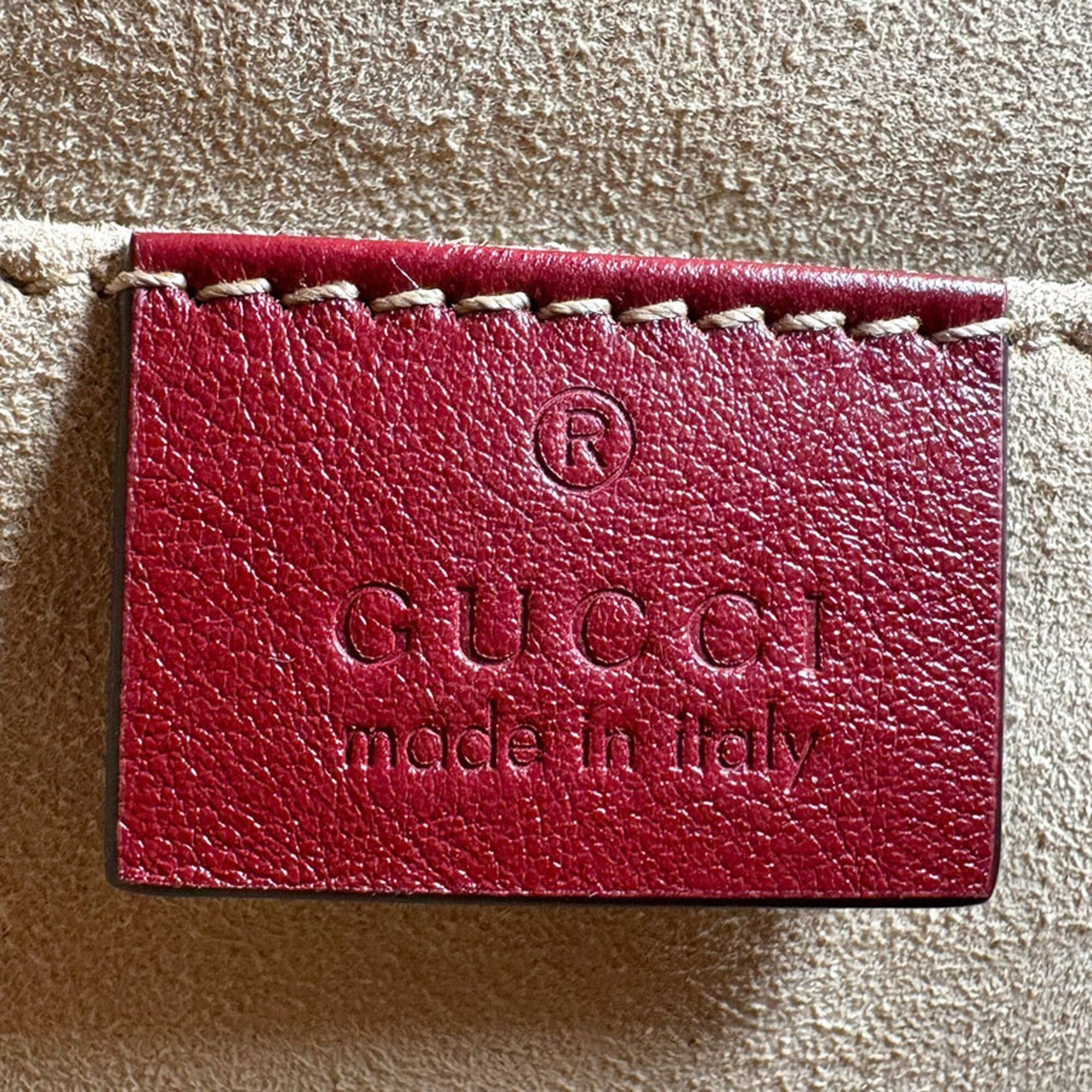 Gucci Gucci Handbag Shoulder Bag Bamboo Diana Small Tote Leather Red Women's 660195 z9306 Size ONE SIZE - 13 Thumbnail